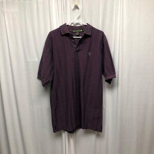 Knights Of Round Table Mens Purple Polo Shirt Size Big 1X Classic Casual Wear